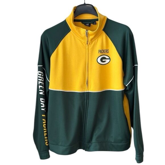 NFL Team Green Bay Packers Women’s Full Zip Jacket size XL - Picture 1 of 14
